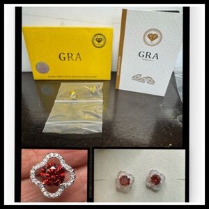 Certified Moissanite Earrings